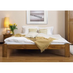 łóżko drewniane ze stelażem ADA dąb