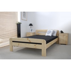łóżko drewniane ze stelażem klaudia SOSNA